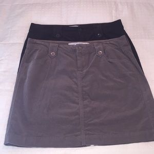 PAIR of Old Navy Corduroy Skirts Size 6